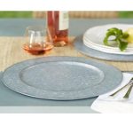 Plato base Galvanized de metal