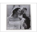 Portarretrato Silver Rope para 1 foto