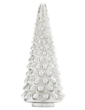 Figura decorativa de pino Mercury Glass de vidrio