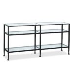 Consola Tanner de metal