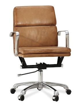 Silla oficina Nash de piel