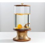 Dispensador Bleecker de acero inoxidable