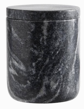 Fraco de almacenamiento Black Marble