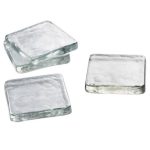 Set de Portavasos Slab Glass 4 piezas