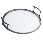 Bandeja de servicio  Bleecker de aluminio