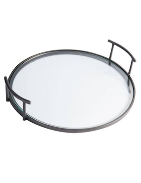 Bandeja de servicio  Bleecker de aluminio