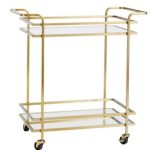 Carro de bar cocina Skylar hierro