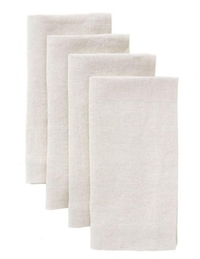 Set de servilletas Mason de lino 4 piezas