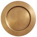 Plato base Bleecker de aluminio 1 pieza