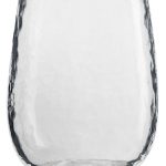 Vaso Hammered de cristal