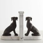 Sujeta libros Marble Dog