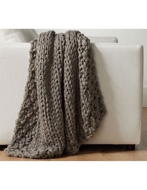 Frazada de tejido punto Chunky