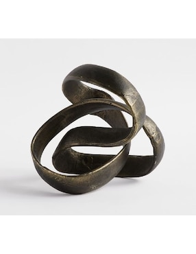 Figura decorativa Sinoceratops Bronze Ribbon de aluminio