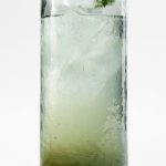 Vaso High Ball Hammered de vidrio