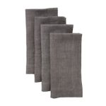 Set de servilletas Mason de lino 4 piezas