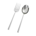 Set cubiertos Luna de acero inoxidable 2 piezas