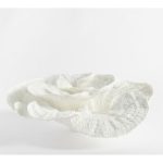 Figura decorativa Simon Faux Coral de resina