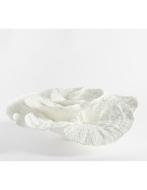 Figura decorativa Simon Faux Coral de resina