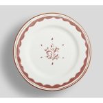 Plato ensalada Sienna Terracotta de gres 4 piezas