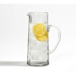 Jarra de vidrio Hammered