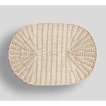 Plato base Wicker Woven