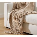 Frazada de tejido plano Textured Basketweave