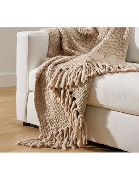 Frazada de tejido plano Textured Basketweave