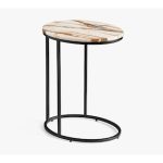 Mesa lateral Delaney de Marmol