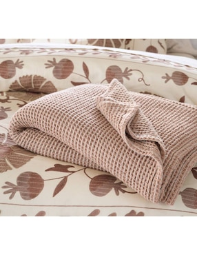 Cobija de tejido jacquard