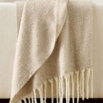 Frazada de tejido plano Mohair