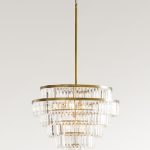 Candelabro de mezcla de materiales Gemma Crystal