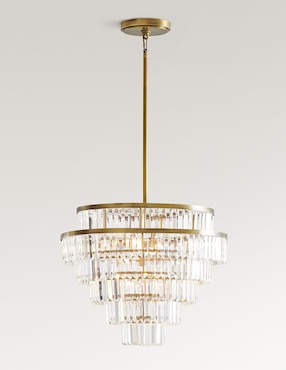 Candelabro de mezcla de materiales Gemma Crystal