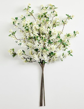 Ramo de Flor de manzano decorativo Faux Bundle