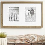 Portarretrato Wood Galler de madera para 2 fotos