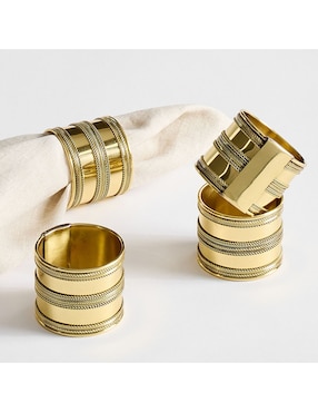 Aro para servilleta Etched