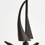Figura decorativa Pottery Barn Metal Sailboat
