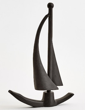 Figura decorativa Pottery Barn Metal Sailboat