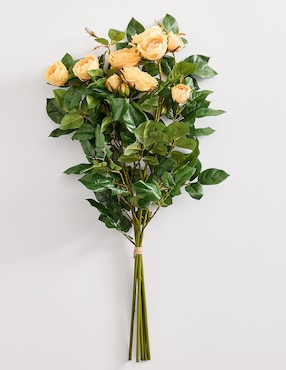 Ramo de rosa decorativo Faux Bundle