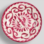 Set platos trinche Puebla de porcelana 4 piezas