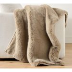 Frazada tejido plano Faux Fur
