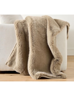 Frazada tejido plano Faux Fur