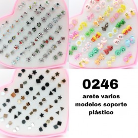 ARETE VARIOS MODELOS SOPORTE PLASTICO $6