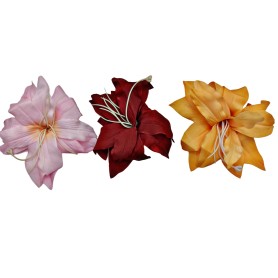 BROCHE FLOR TIPO HAWAIANA $20
