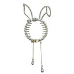 CHONGUERO PERLAS Y COLGANTE $30