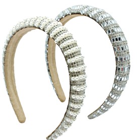 DIADEMA PERLAS Y BRILLOS $50