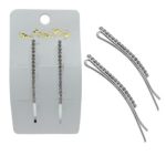 PASADOR DELGADO C/ BRILLOS $15