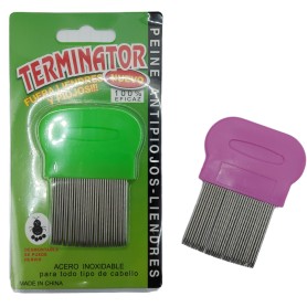 PEINE DE METAL PARA PIOJOS $22