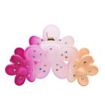 PINZA 3 FLORES PEDRERIA $28