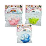 SQUISHY MARIPOSA/OSO/HUELLITA $25